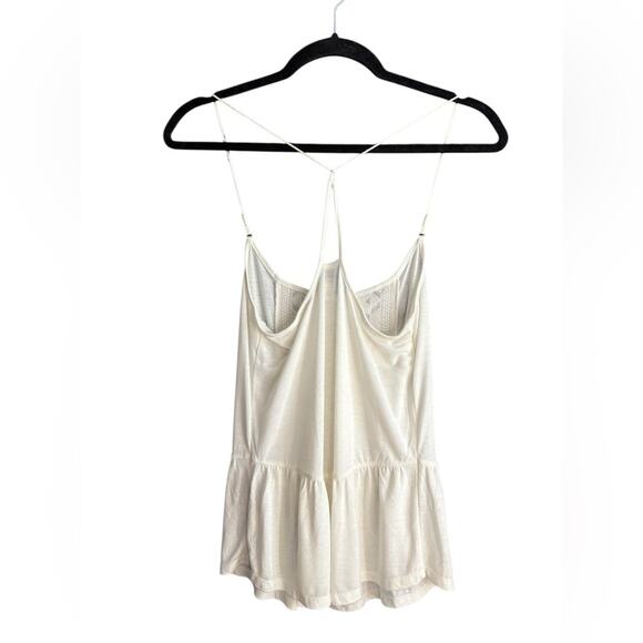 American Eagle Outfitters Cream Backless Peplum Camisole XS - Picture 7 of 7